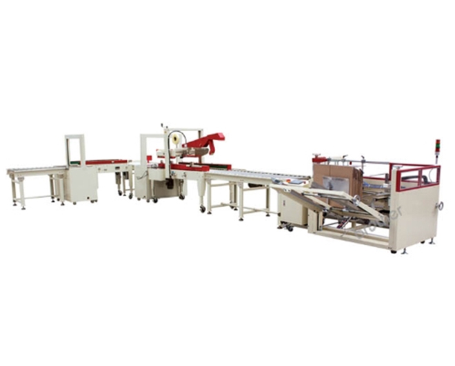 開(kāi)箱封箱打包流水線(xiàn)